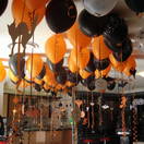 Imagine giant spiders crawling down from your ceiling, surrounded by flying ghosts, bats and creep skeletons. ABC Balloons has a huge range of ideas to create that scary and spooky Halloween occasion.